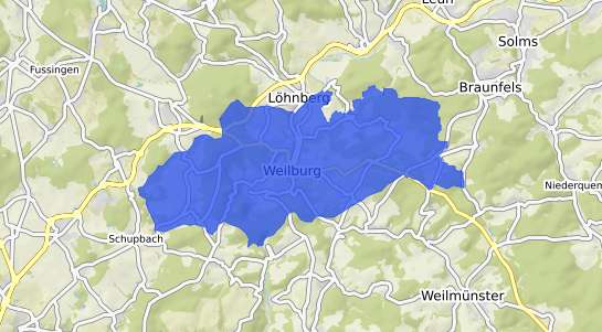 Bodenrichtwertkarte Weilburg