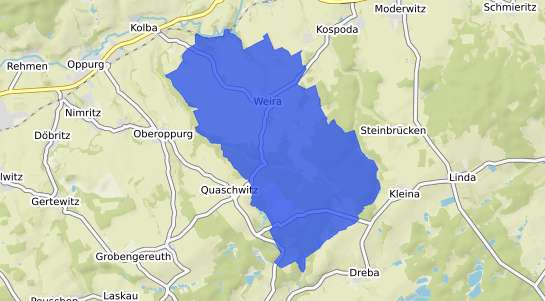 Bodenrichtwertkarte Weira