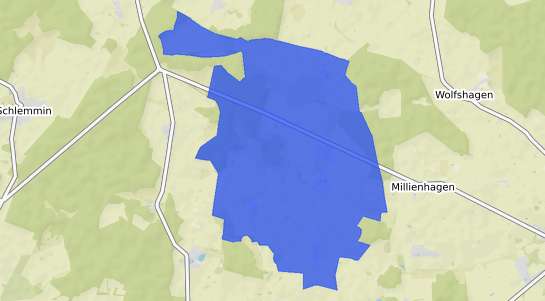Bodenrichtwertkarte Weitenhagen b. Franzburg