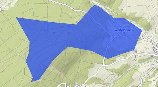 Bodenrichtwertkarte Weitersbach