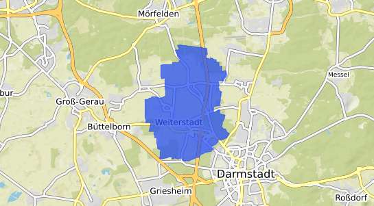 Bodenrichtwertkarte Weiterstadt