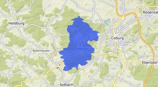 Bodenrichtwertkarte Weitramsdorf
