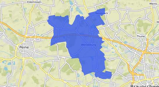 Bodenrichtwertkarte Wendeburg