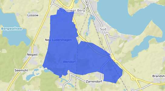 Bodenrichtwertkarte Wendorf b. Sternberg