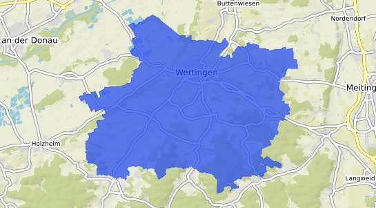 Bodenrichtwertkarte Wertingen