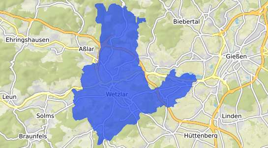 Bodenrichtwertkarte Wetzlar