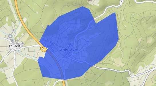 Bodenrichtwertkarte Wiebelsheim Hunsrueck