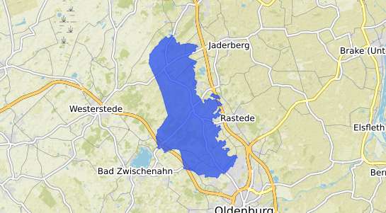 Bodenrichtwertkarte Wiefelstede