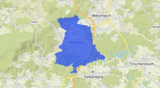 Bodenrichtwertkarte Wiesau
