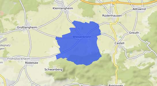 Bodenrichtwertkarte Wiesenbronn