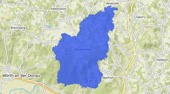 Bodenrichtwertkarte Wiesenfelden