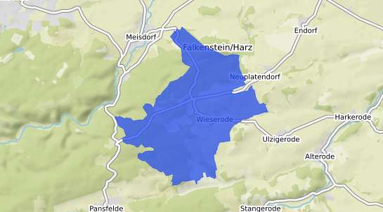 Bodenrichtwertkarte Wieserode