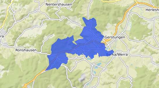 Bodenrichtwertkarte Wildeck Hessen