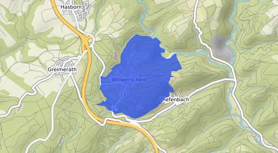 Bodenrichtwertkarte Willwerscheid