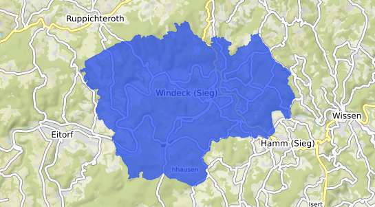 Bodenrichtwertkarte Windeck Sieg