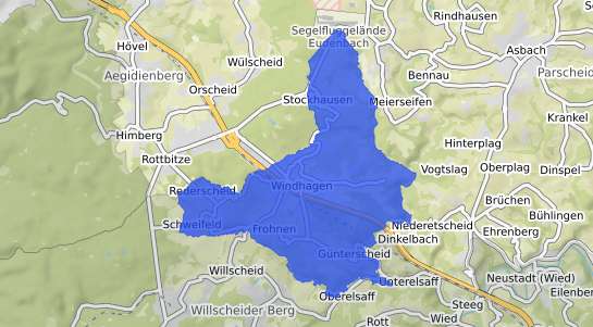 Bodenrichtwertkarte Windhagen Westerwald