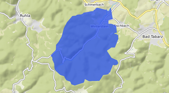 Bodenrichtwertkarte Winterstein Thueringer Wald