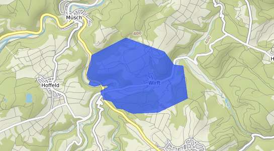 Bodenrichtwertkarte Wirft