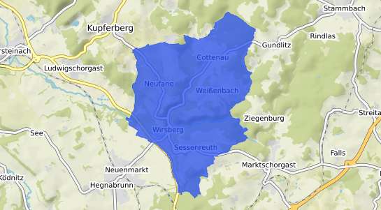 Bodenrichtwertkarte Wirsberg