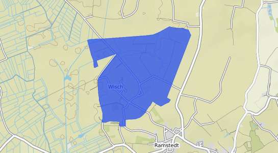 Bodenrichtwertkarte Wisch b. Kiel