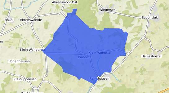 Bodenrichtwertkarte Wohnste