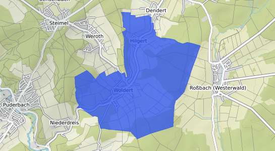 Bodenrichtwertkarte Woldert