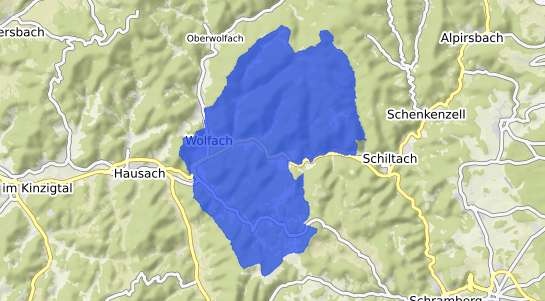 Bodenrichtwertkarte Wolfach