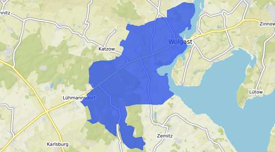Bodenrichtwertkarte Wolgast