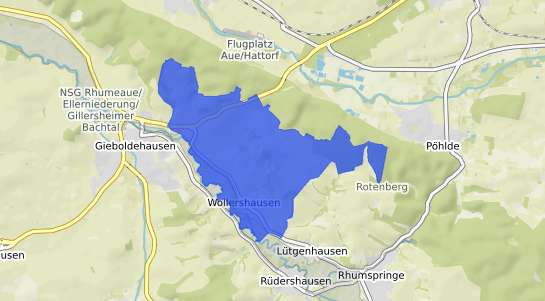 Bodenrichtwertkarte Wollershausen