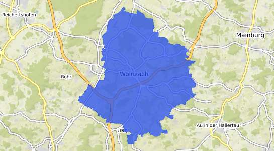 Bodenrichtwertkarte Wolnzach