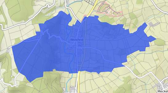 Bodenrichtwertkarte Wolsfeld