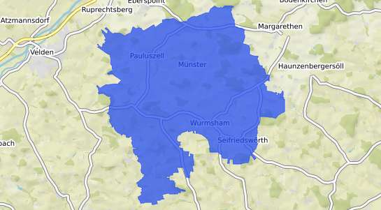 Bodenrichtwertkarte Wurmsham