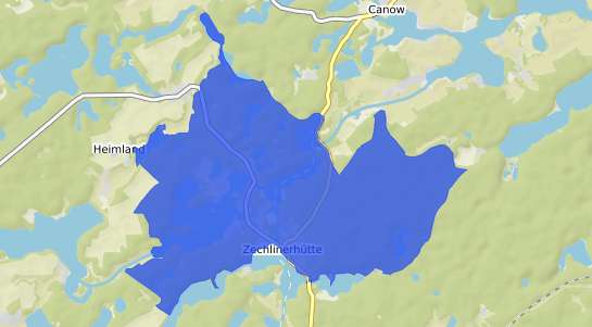 Bodenrichtwertkarte Zechlinerhuette
