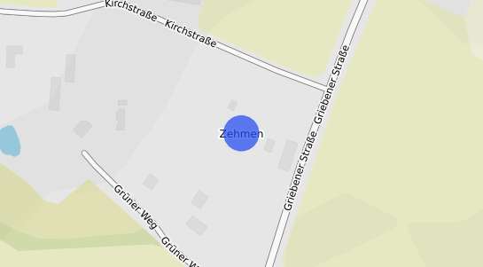 Bodenrichtwertkarte Zehmen