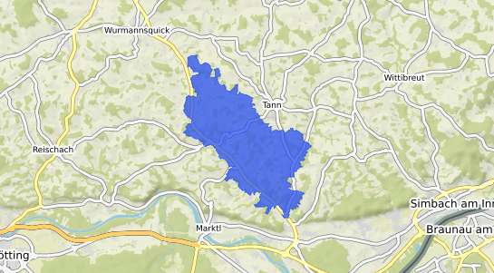Bodenrichtwertkarte Zeilarn