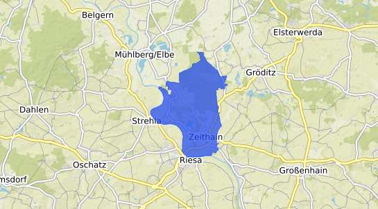 Bodenrichtwertkarte Zeithain