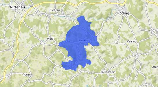 Bodenrichtwertkarte Zell Oberpfalz