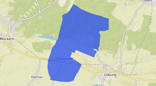 Bodenrichtwertkarte Zeppernick