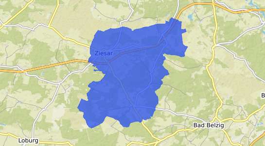 Bodenrichtwertkarte Ziesar