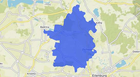 Bodenrichtwertkarte Zschepplin