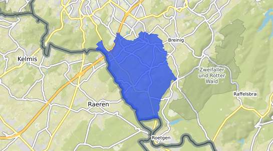 Bodenrichtwertkarte Aachen Walheim