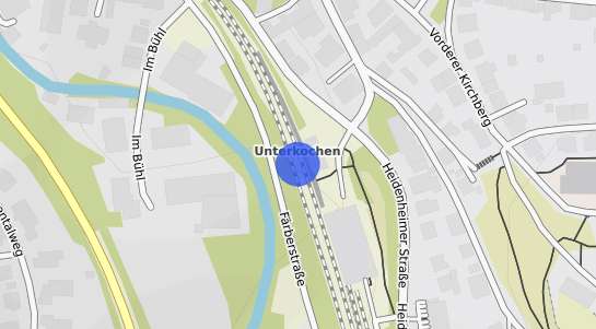 Bodenrichtwertkarte Aalen Unterkochen