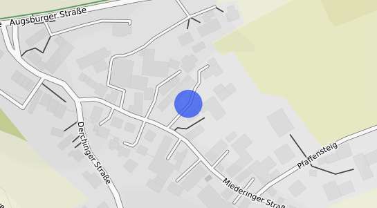 Bodenrichtwertkarte Affing Bergen