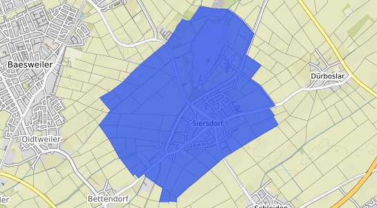 Bodenrichtwertkarte Aldenhoven Siersdorf