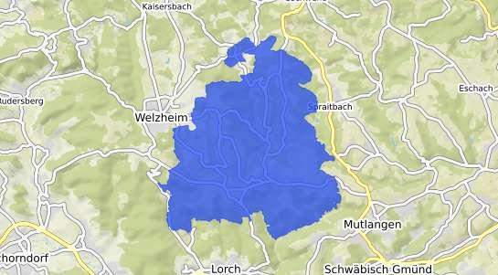 Bodenrichtwertkarte Alfdorf Alfdorf