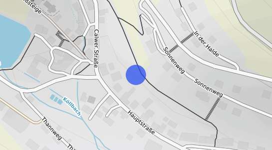 Bodenrichtwertkarte Altensteig Berneck