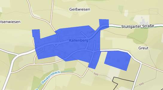 Bodenrichtwertkarte Alth&uuml;tte Kallenberg