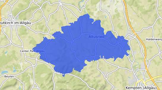 Bodenrichtwertkarte Altusried Altusried