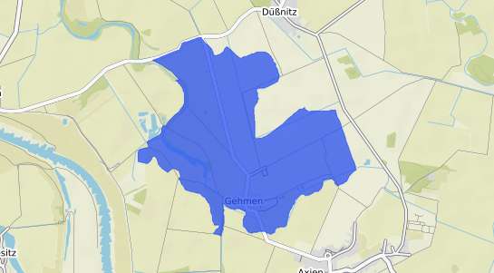 Bodenrichtwertkarte Annaburg Gehmen