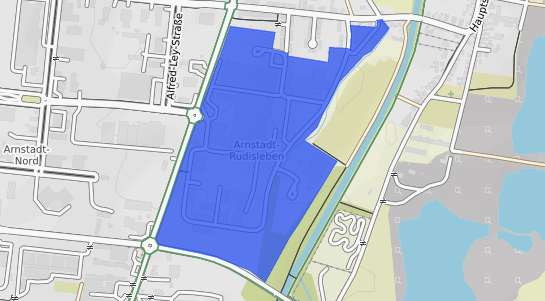 Bodenrichtwertkarte Arnstadt Rudisleben